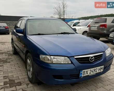 Синий Мазда 626, объемом двигателя 1.99 л и пробегом 200 тыс. км за 2300 $, фото 5 на Automoto.ua