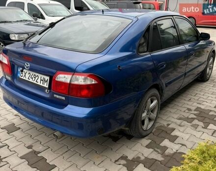 Синий Мазда 626, объемом двигателя 1.99 л и пробегом 200 тыс. км за 2300 $, фото 4 на Automoto.ua