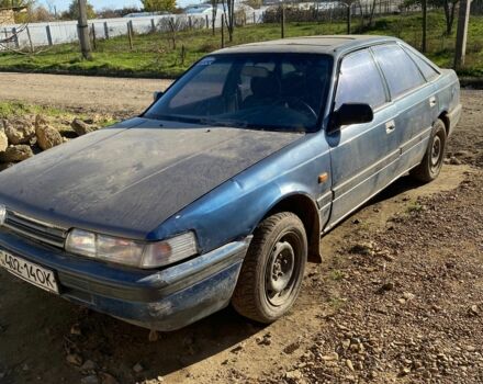 Синий Мазда 626, объемом двигателя 2 л и пробегом 3 тыс. км за 597 $, фото 2 на Automoto.ua