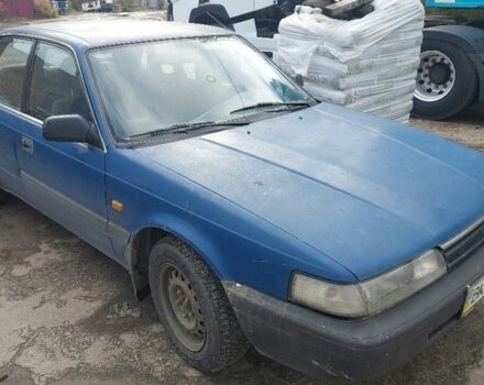 Синій Мазда 626, об'ємом двигуна 2 л та пробігом 100 тис. км за 850 $, фото 4 на Automoto.ua