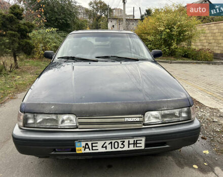 Мазда 626 1991 в Днепре (Днепропетровске) на Automoto.ua Синий Мазда 626, объемом двигателя 2 л и пробегом 500 тыс. км за 1042 $, фото 1 на Automoto.ua