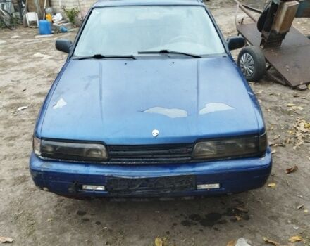 Мазда 626 1991 в Синельниковом на Automoto.ua Синий Мазда 626, объемом двигателя 1.8 л и пробегом 120 тыс. км за 552 $, фото 4 на Automoto.ua