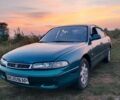 Синий Мазда 626, объемом двигателя 2 л и пробегом 442 тыс. км за 600 $, фото 1 на Automoto.ua
