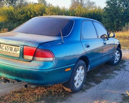 Синій Мазда 626, об'ємом двигуна 2 л та пробігом 442 тис. км за 600 $, фото 2 на Automoto.ua