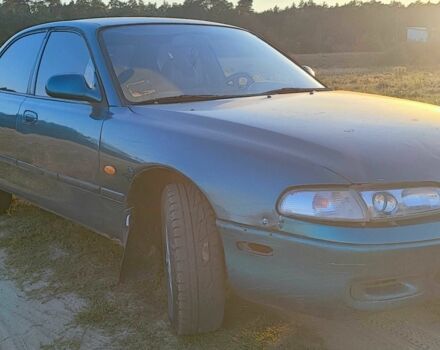 Синій Мазда 626, об'ємом двигуна 2 л та пробігом 442 тис. км за 600 $, фото 4 на Automoto.ua