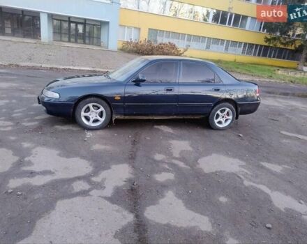Синий Мазда 626, объемом двигателя 2 л и пробегом 515 тыс. км за 1999 $, фото 1 на Automoto.ua