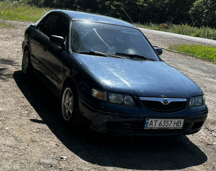 Синий Мазда 626, объемом двигателя 1.99 л и пробегом 372 тыс. км за 2200 $, фото 1 на Automoto.ua