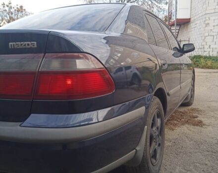 Синий Мазда 626, объемом двигателя 2 л и пробегом 480 тыс. км за 1650 $, фото 3 на Automoto.ua
