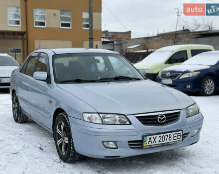 Синий Мазда 626, объемом двигателя 1.99 л и пробегом 360 тыс. км за 1500 $, фото 7 на Automoto.ua