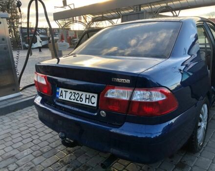 Синий Мазда 626, объемом двигателя 2 л и пробегом 260 тыс. км за 2800 $, фото 5 на Automoto.ua