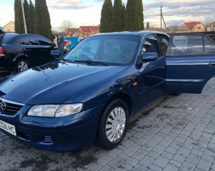Синий Мазда 626, объемом двигателя 2 л и пробегом 260 тыс. км за 2800 $, фото 1 на Automoto.ua