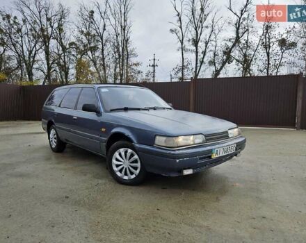 Синий Мазда 626, объемом двигателя 2 л и пробегом 502 тыс. км за 1100 $, фото 14 на Automoto.ua