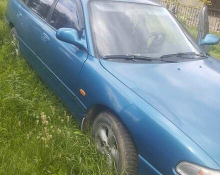 Синій Мазда 626, об'ємом двигуна 2.5 л та пробігом 200 тис. км за 1000 $, фото 1 на Automoto.ua