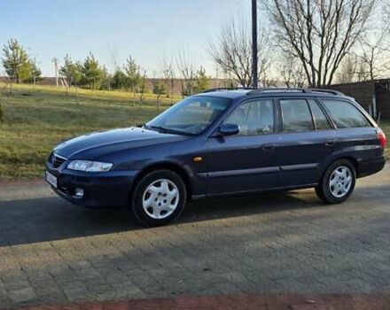 Синий Мазда 626, объемом двигателя 2 л и пробегом 290 тыс. км за 2900 $, фото 14 на Automoto.ua