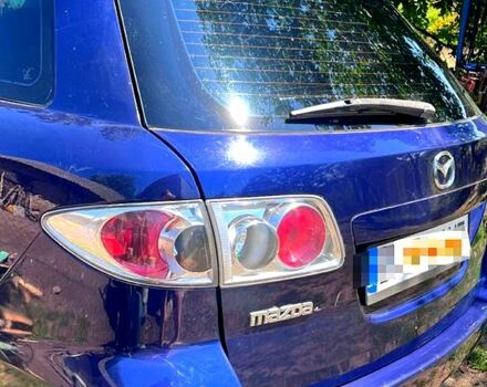 Синий Мазда 626, объемом двигателя 2 л и пробегом 220 тыс. км за 4300 $, фото 1 на Automoto.ua