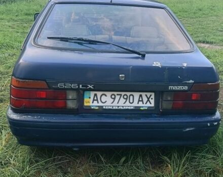 Синій Мазда 626, об'ємом двигуна 2 л та пробігом 480 тис. км за 22500 $, фото 2 на Automoto.ua