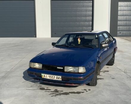 Синий Мазда 626, объемом двигателя 2 л и пробегом 3 тыс. км за 750 $, фото 1 на Automoto.ua