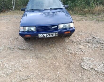 Синий Мазда 626, объемом двигателя 0 л и пробегом 250 тыс. км за 931 $, фото 1 на Automoto.ua