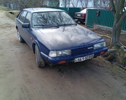 Синий Мазда 626, объемом двигателя 0 л и пробегом 350 тыс. км за 900 $, фото 1 на Automoto.ua