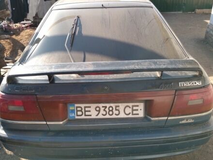 Синий Мазда 626, объемом двигателя 2 л и пробегом 800 тыс. км за 1100 $, фото 1 на Automoto.ua