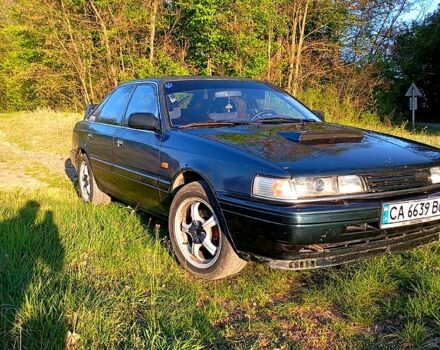 Синій Мазда 626, об'ємом двигуна 2 л та пробігом 350 тис. км за 1200 $, фото 1 на Automoto.ua