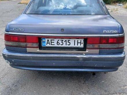 Синий Мазда 626, объемом двигателя 2 л и пробегом 99 тыс. км за 1250 $, фото 1 на Automoto.ua