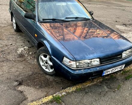 Синий Мазда 626, объемом двигателя 2.2 л и пробегом 0 тыс. км за 1250 $, фото 1 на Automoto.ua