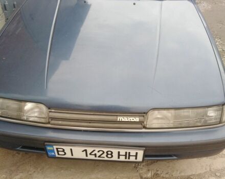 Синій Мазда 626, об'ємом двигуна 2 л та пробігом 26 тис. км за 1700 $, фото 1 на Automoto.ua