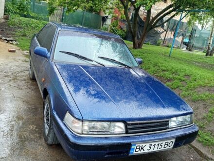 Мазда 626 1989 в Вараш (Кузнецовск) на Automoto.ua Синий Мазда 626, объемом двигателя 1.8 л и пробегом 300 тыс. км за 1300 $, фото 1 на Automoto.ua