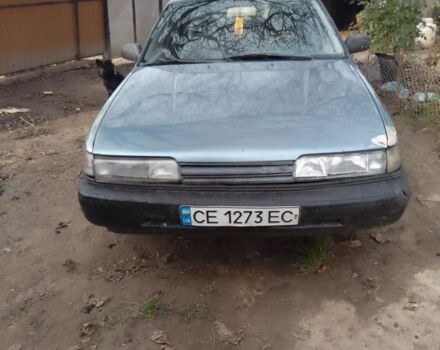 Синий Мазда 626, объемом двигателя 1.8 л и пробегом 1 тыс. км за 700 $, фото 1 на Automoto.ua