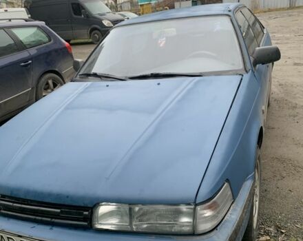 Синий Мазда 626, объемом двигателя 1.8 л и пробегом 500 тыс. км за 284 $, фото 1 на Automoto.ua