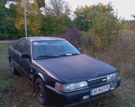 Синий Мазда 626, объемом двигателя 2 л и пробегом 500 тыс. км за 445 $, фото 1 на Automoto.ua