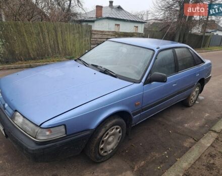 Синий Мазда 626, объемом двигателя 2 л и пробегом 455 тыс. км за 1700 $, фото 1 на Automoto.ua