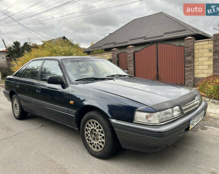 Мазда 626 1991 в Днепре (Днепропетровске) на Automoto.ua Синий Мазда 626, объемом двигателя 2 л и пробегом 500 тыс. км за 1042 $, фото 1 на Automoto.ua