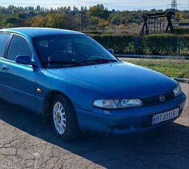 Синий Мазда 626, объемом двигателя 1.99 л и пробегом 300 тыс. км за 1900 $, фото 1 на Automoto.ua