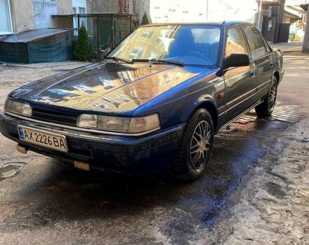 Синий Мазда 626, объемом двигателя 1.8 л и пробегом 0 тыс. км за 1500 $, фото 1 на Automoto.ua