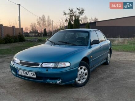 Синий Мазда 626, объемом двигателя 1.8 л и пробегом 500 тыс. км за 1200 $, фото 1 на Automoto.ua