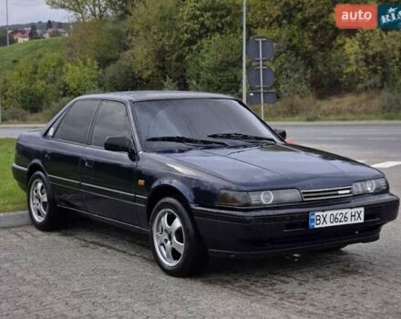 Синий Мазда 626, объемом двигателя 2 л и пробегом 477 тыс. км за 1999 $, фото 1 на Automoto.ua