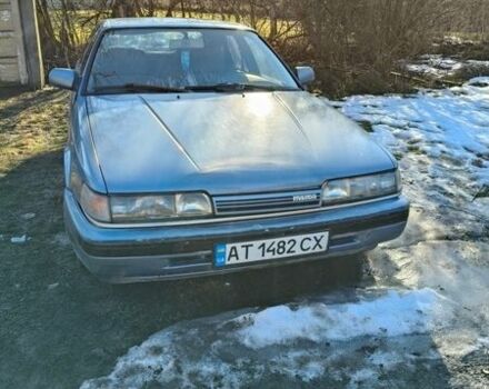 Синий Мазда 626, объемом двигателя 2 л и пробегом 360 тыс. км за 1800 $, фото 1 на Automoto.ua