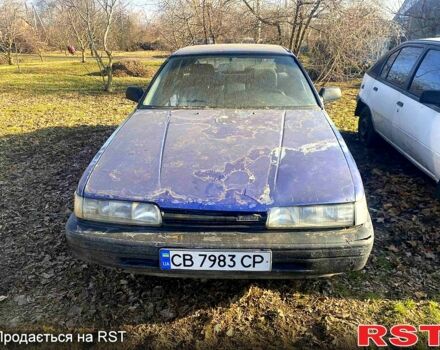 Синій Мазда 626, об'ємом двигуна 2 л та пробігом 800 тис. км за 600 $, фото 1 на Automoto.ua