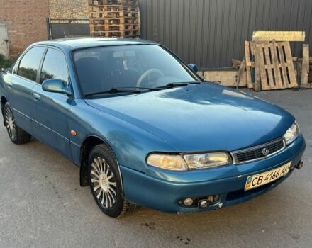 Синий Мазда 626, объемом двигателя 2 л и пробегом 250 тыс. км за 999 $, фото 1 на Automoto.ua