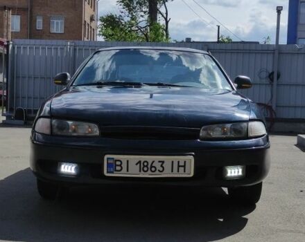 Синій Мазда 626, об'ємом двигуна 1.8 л та пробігом 445 тис. км за 1250 $, фото 1 на Automoto.ua
