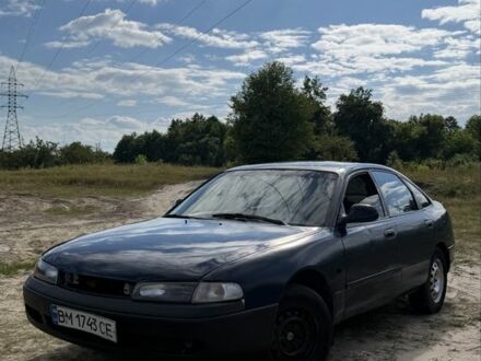 Синий Мазда 626, объемом двигателя 2 л и пробегом 400 тыс. км за 1400 $, фото 1 на Automoto.ua