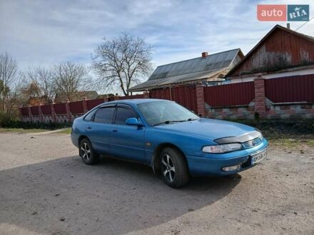 Синий Мазда 626, объемом двигателя 2 л и пробегом 491 тыс. км за 1999 $, фото 1 на Automoto.ua