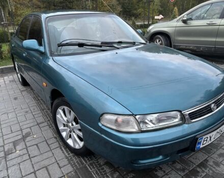 Синий Мазда 626, объемом двигателя 2 л и пробегом 296 тыс. км за 1902 $, фото 1 на Automoto.ua