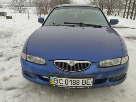 Синій Мазда 626, об'ємом двигуна 2 л та пробігом 300 тис. км за 1000 $, фото 1 на Automoto.ua