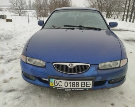 Синій Мазда 626, об'ємом двигуна 2 л та пробігом 300 тис. км за 1000 $, фото 1 на Automoto.ua