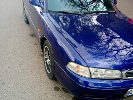 Синий Мазда 626, объемом двигателя 2 л и пробегом 460 тыс. км за 2100 $, фото 1 на Automoto.ua