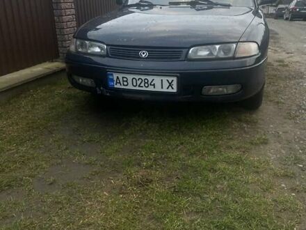 Синий Мазда 626, объемом двигателя 2 л и пробегом 514 тыс. км за 1750 $, фото 1 на Automoto.ua