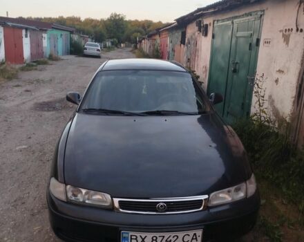 Синий Мазда 626, объемом двигателя 2 л и пробегом 400 тыс. км за 1600 $, фото 1 на Automoto.ua